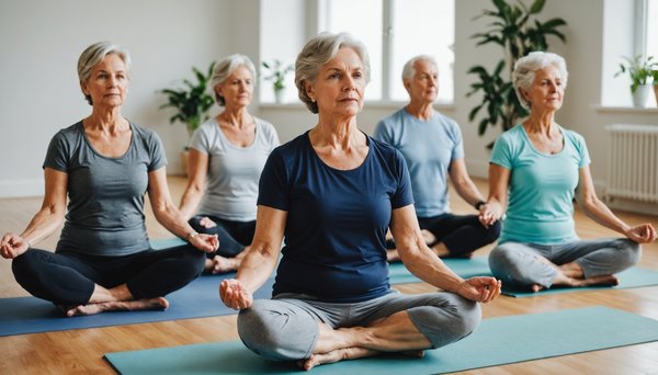 Comment le yoga peut-il améliorer la santé mentale des seniors ?